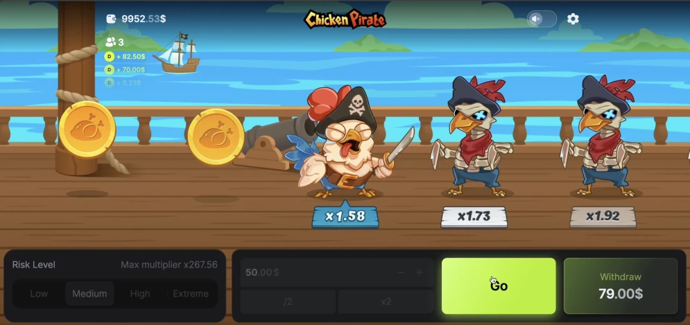 Chicken Pirate Slot