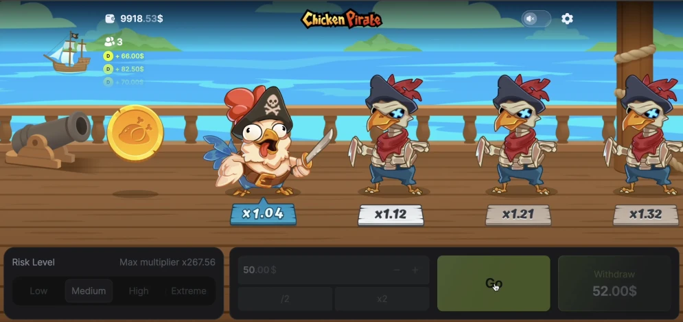 Chicken Pirate Slot